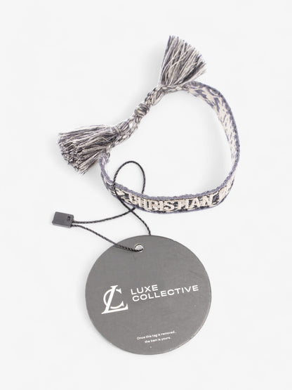 Christian Dior J'Adior Bracelet Blue Cotton