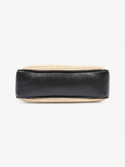 Saint Laurent Lou Camera Natural / Black Raffia