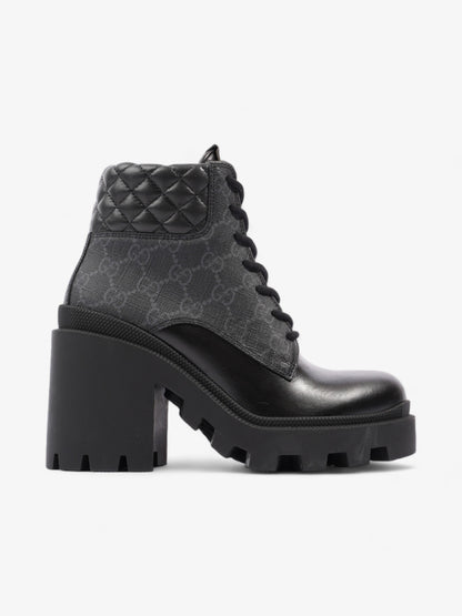 Gucci GG Bootie 55mm Black Leather EU 36.5 UK 3.5