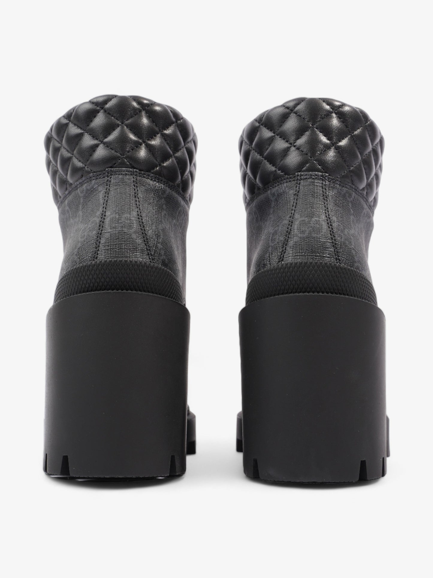 Gucci GG Bootie 55mm Black Leather EU 36.5 UK 3.5