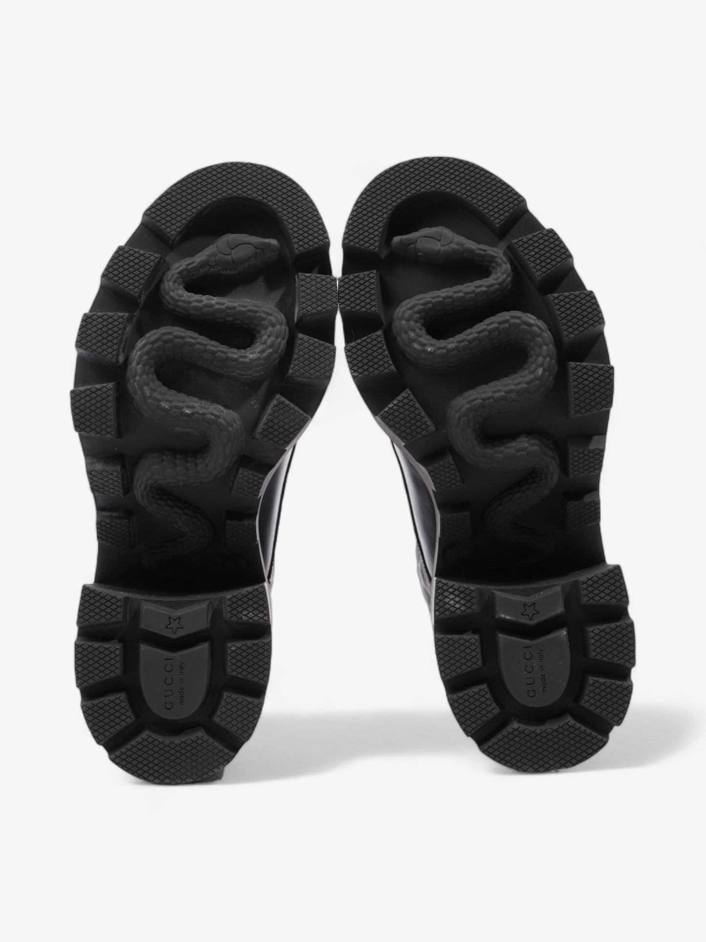 Gucci GG Bootie 55mm Black Leather EU 36.5 UK 3.5