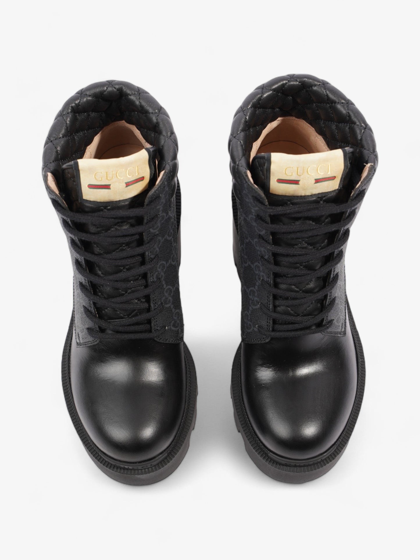 Gucci GG Bootie 55mm Black Leather EU 36.5 UK 3.5