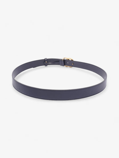 Gucci GG Marmont Belt Navy Leather 100cm 40"