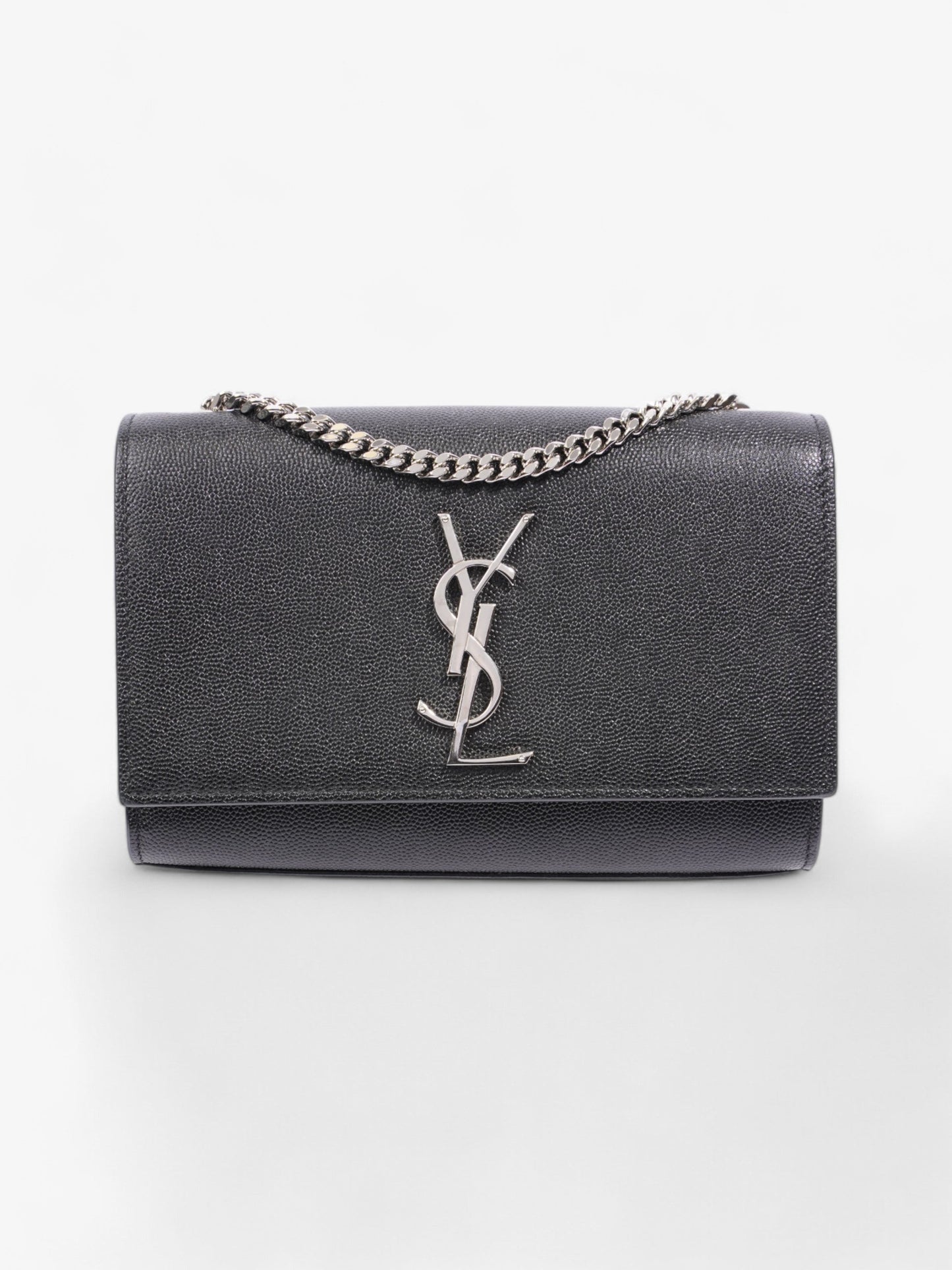 Saint Laurent Kate Black Calfskin Leather Small