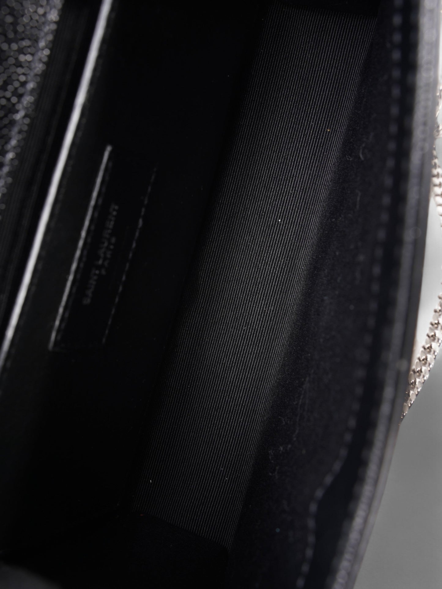 Saint Laurent Kate Black Calfskin Leather Small