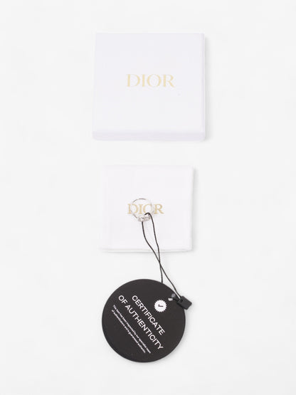 Christian Dior Clair D Lune Ring Silver Base Metal 50 (Circumference - 50mm)