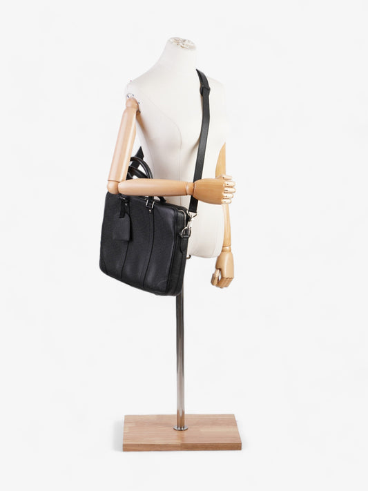 Louis Vuitton Porte Documents Voyage PM Black