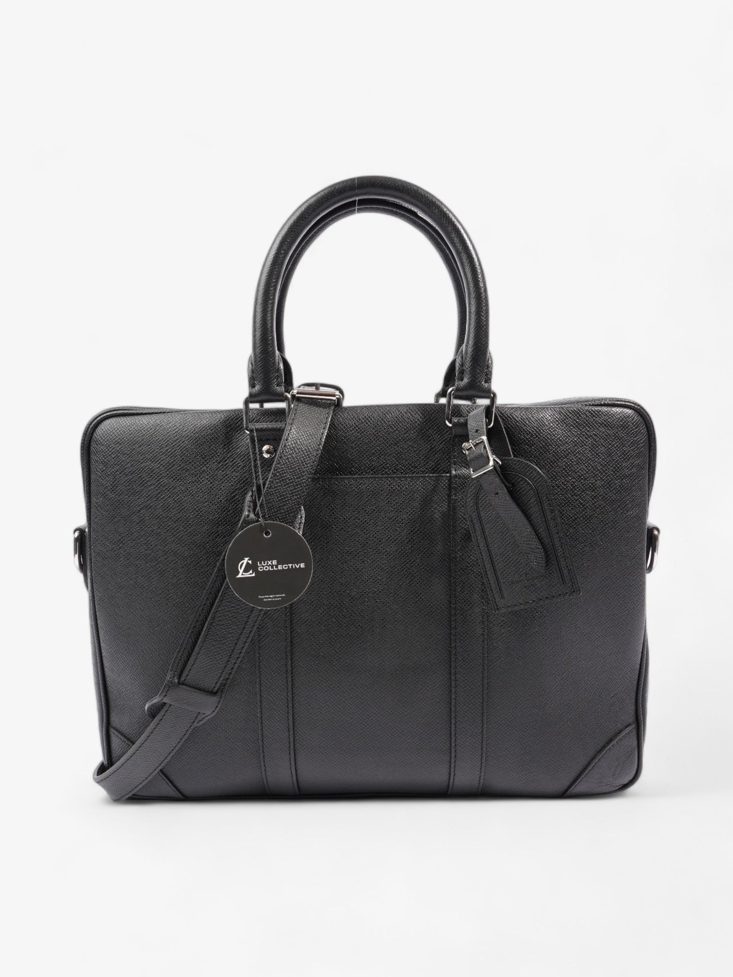 Louis Vuitton Porte Documents Voyage PM Black