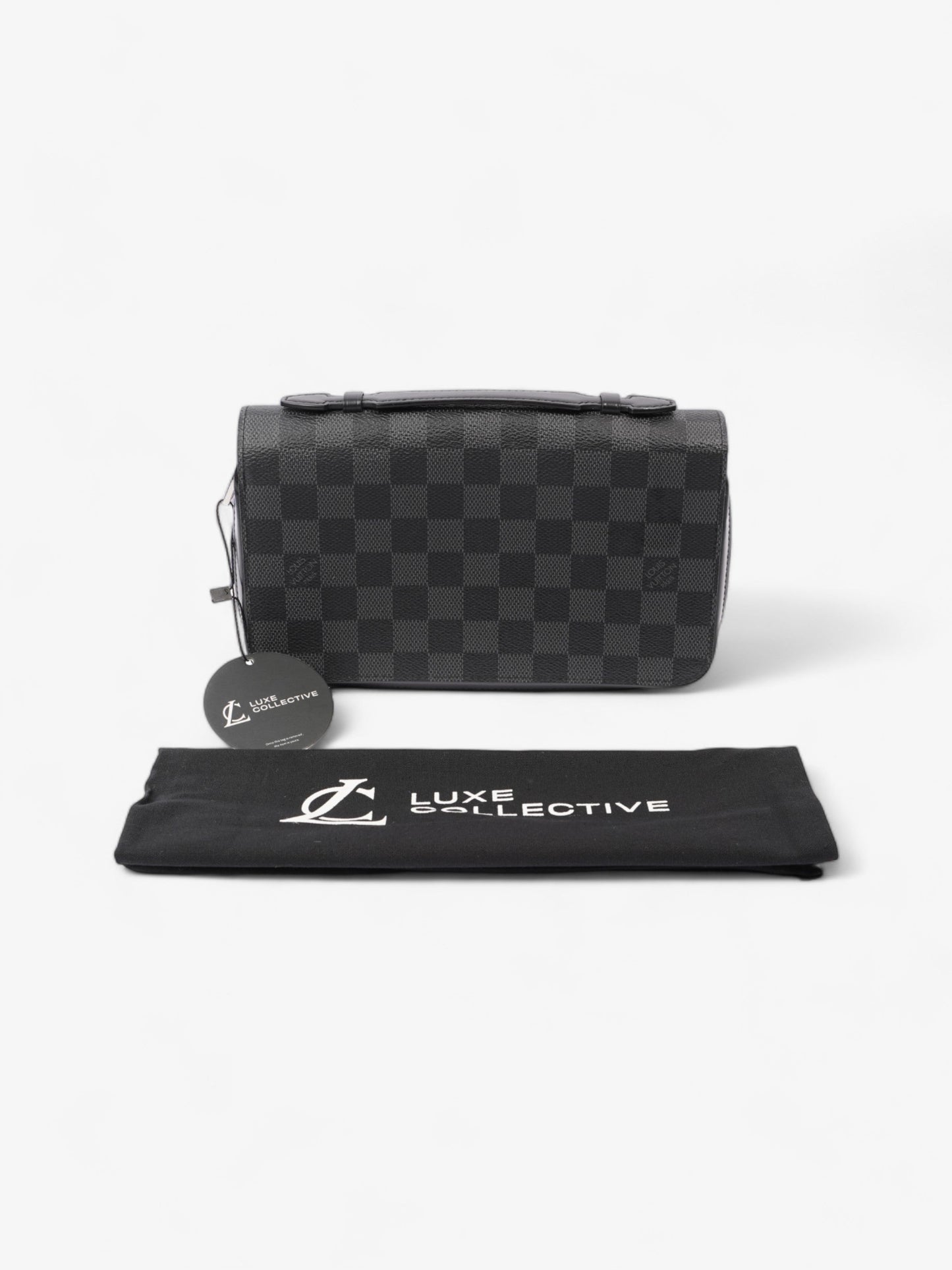 Louis Vuitton XL Zippy Wallet Damier Graphite Coated Canvas