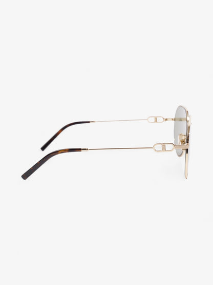 Christian Dior CD Link Sunglasses Gold Acetate 145mm
