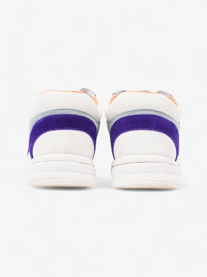 Chanel CC Logo Sneakers Blue / Navy / White Suede EU 37 UK 4