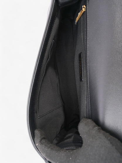 Chanel Boy Bag Black Lambskin Leather New Medium