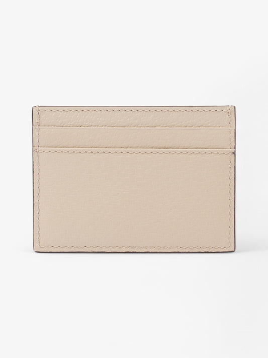 Gucci Horsebit 1955 Card Holder Beige / Gold Calfskin Leather