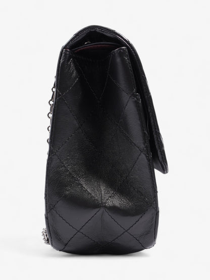 Chanel 2.55 Reissue Black Aged Calfskin Leather Maxi