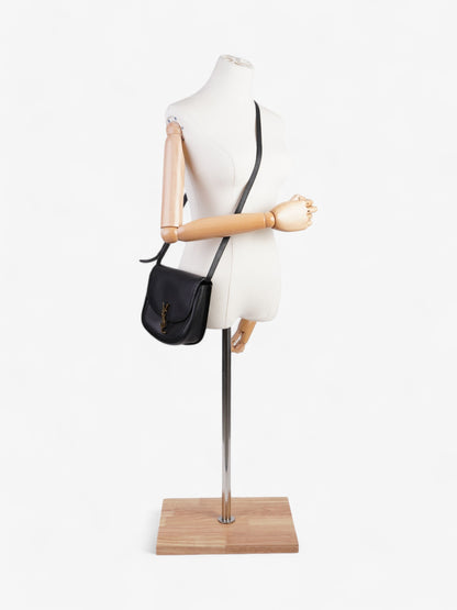 Saint Laurent Kaia Black Calfskin Leather Medium