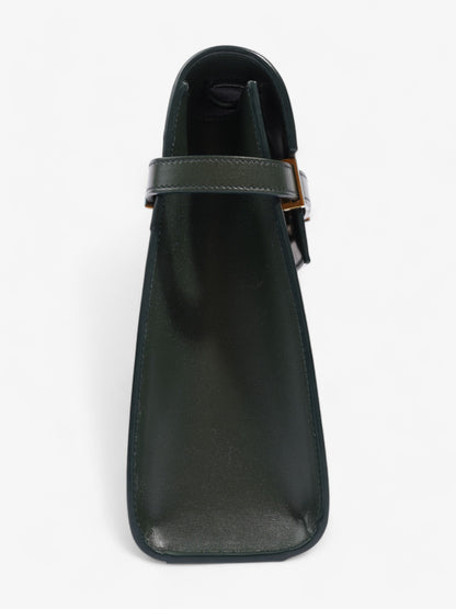 Saint Laurent Manhattan Dark Green Calfskin Leather