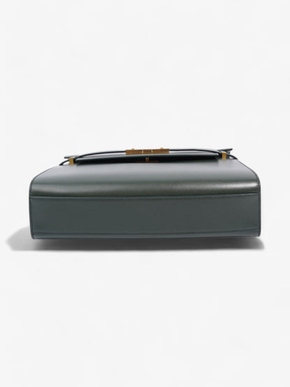 Saint Laurent Manhattan Dark Green Calfskin Leather