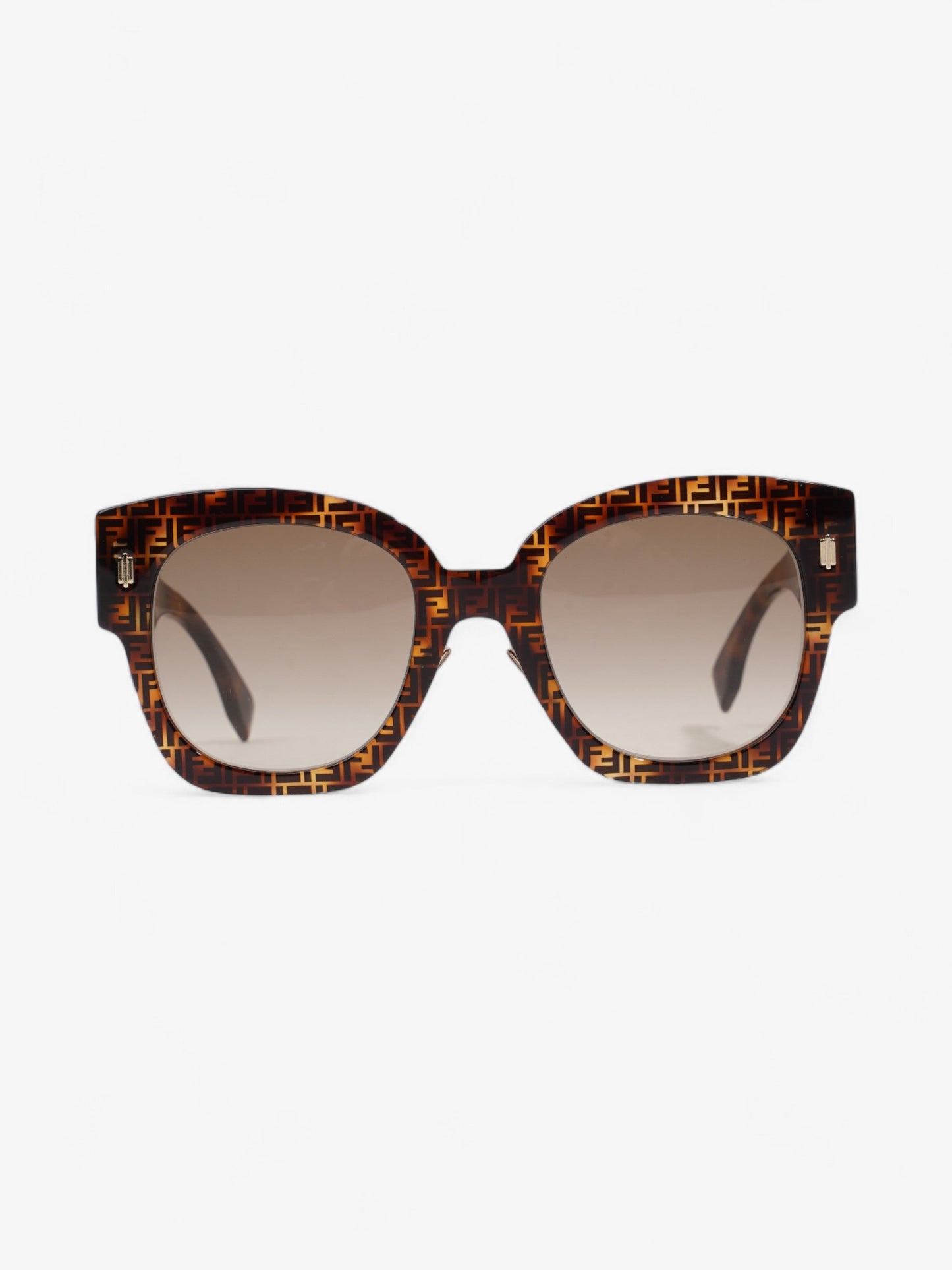 Fendi Roma Square Sunglasses Tortoise  Acetate 150mm