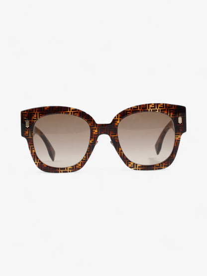 Fendi Roma Square Sunglasses Tortoise  Acetate 150mm