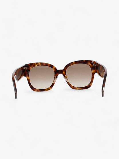 Fendi Roma Square Sunglasses Tortoise  Acetate 150mm