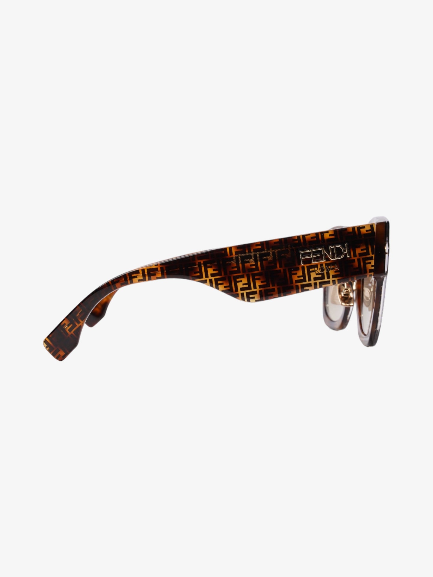 Fendi Roma Square Sunglasses Tortoise  Acetate 150mm