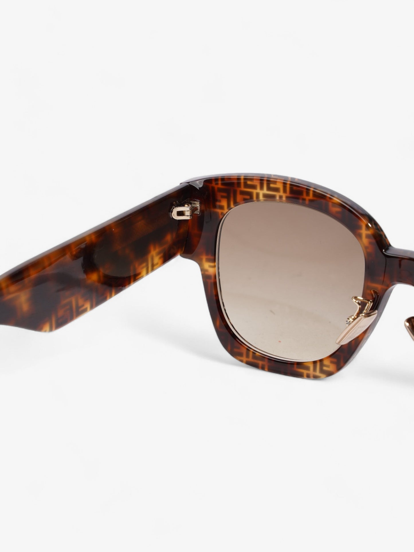Fendi Roma Square Sunglasses Tortoise  Acetate 150mm