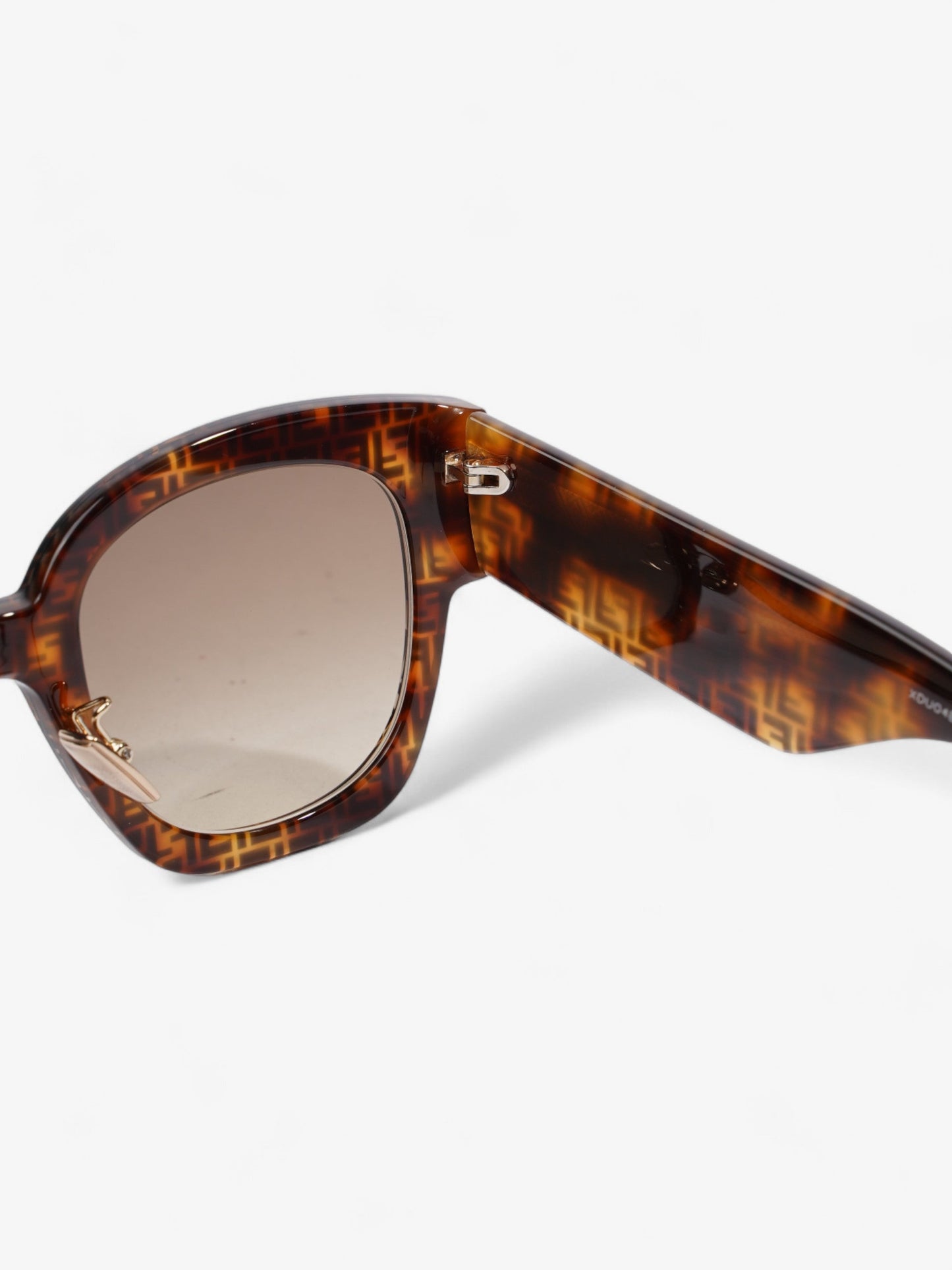 Fendi Roma Square Sunglasses Tortoise  Acetate 150mm