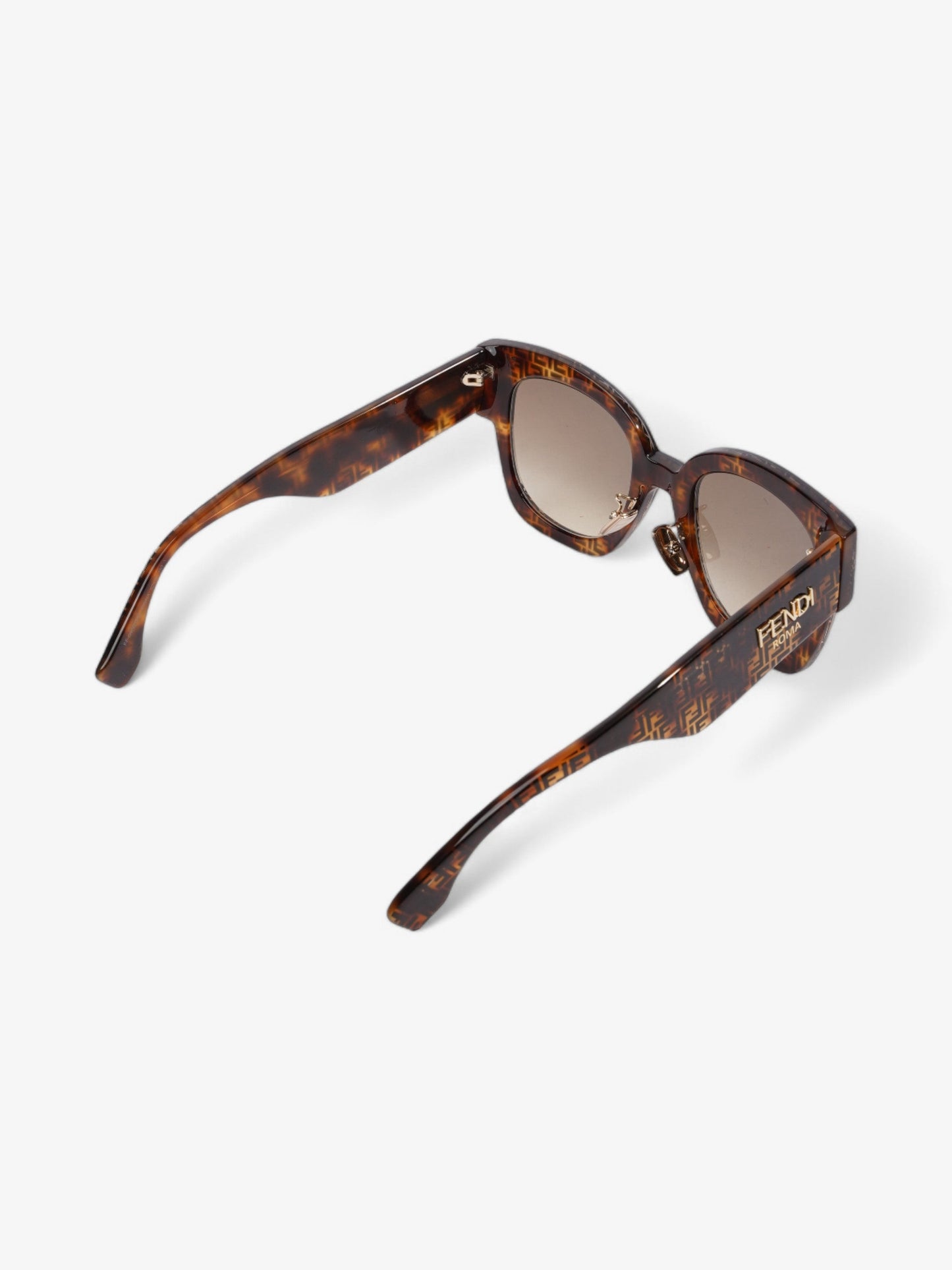 Fendi Roma Square Sunglasses Tortoise  Acetate 150mm