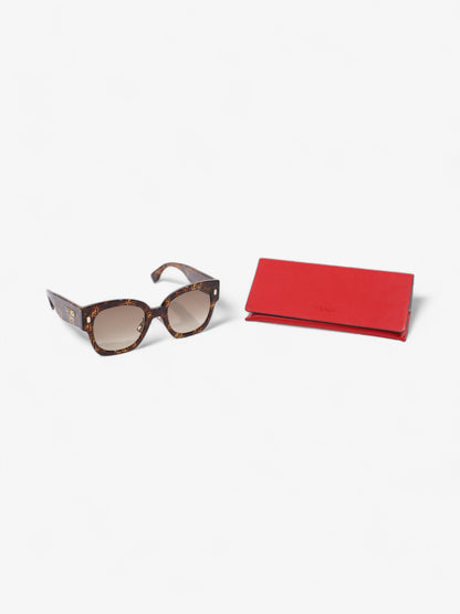 Fendi Roma Square Sunglasses Tortoise  Acetate 150mm