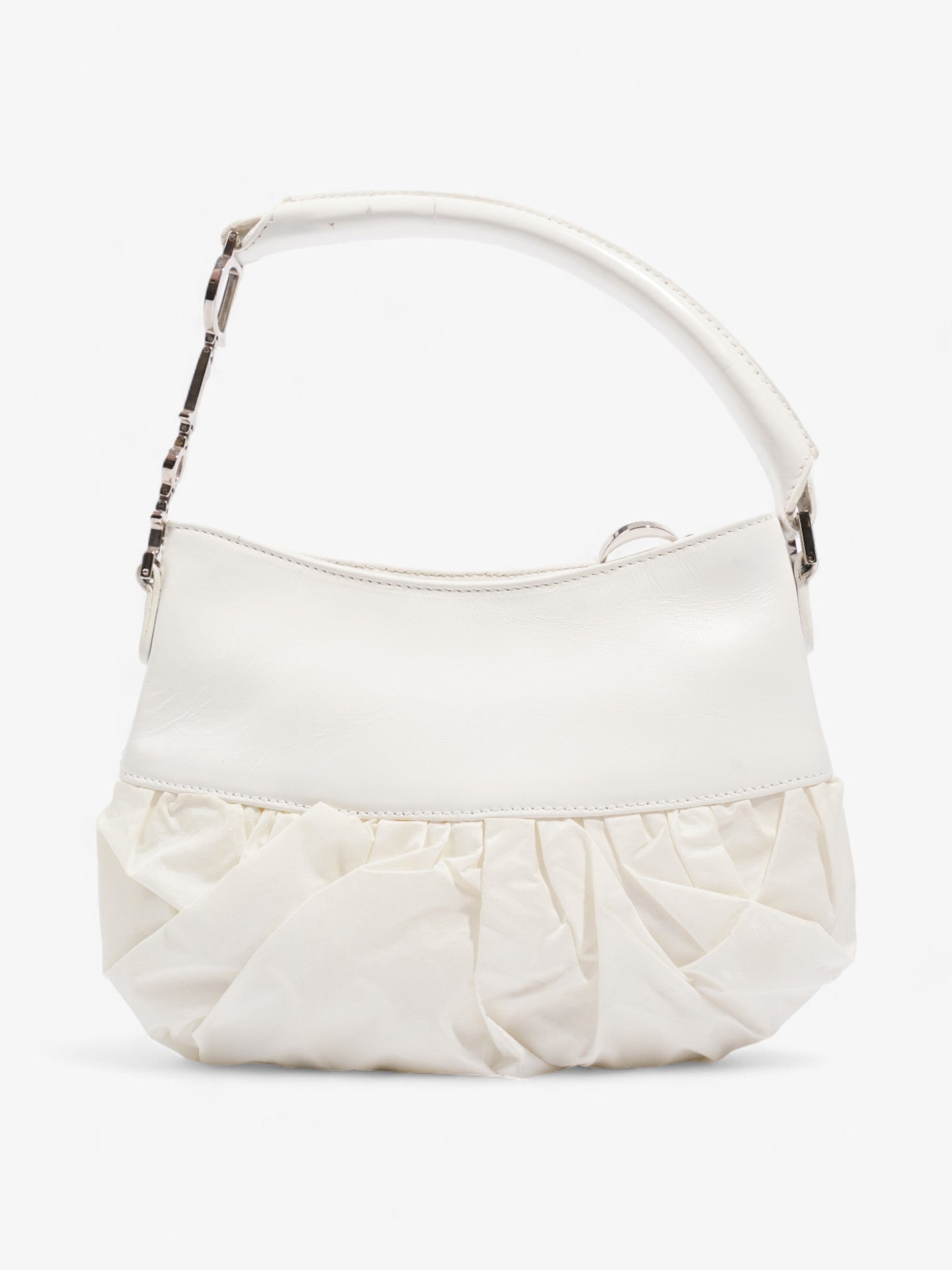 Christian Dior Ballet Corset White Leather