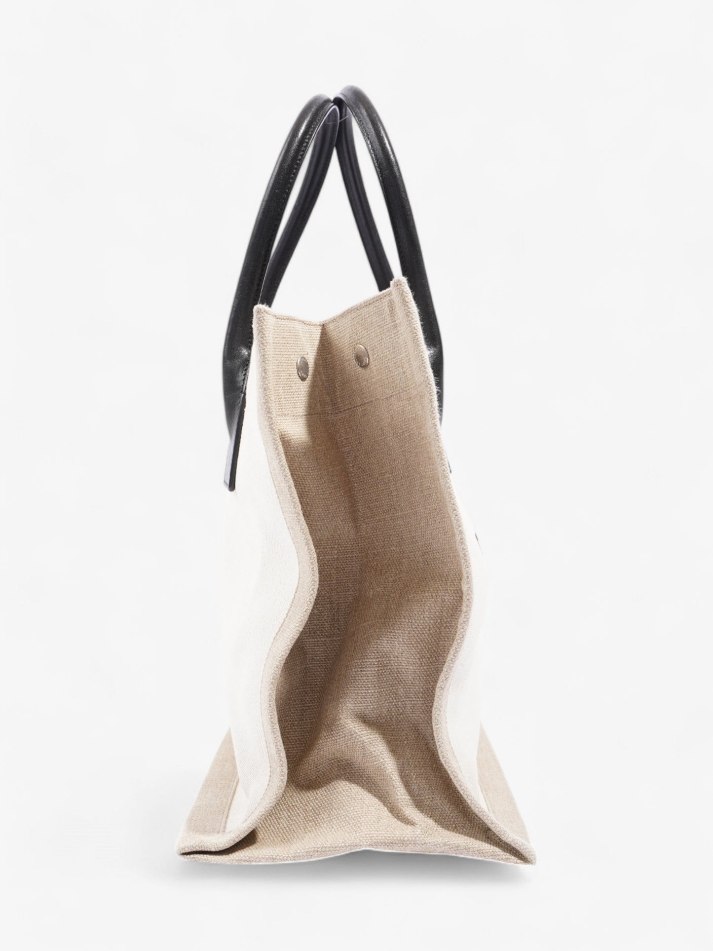 Saint Laurent Rive Gauche Beige Cotton Small