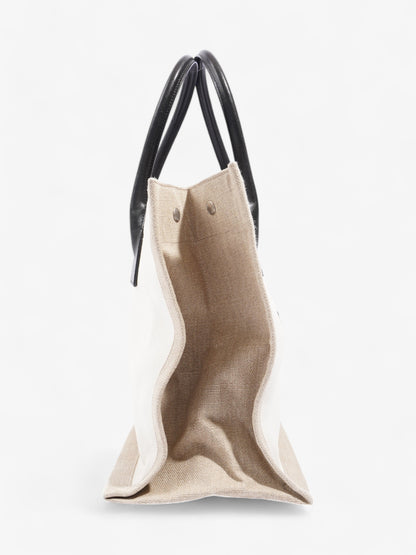 Saint Laurent Rive Gauche Beige Cotton Small