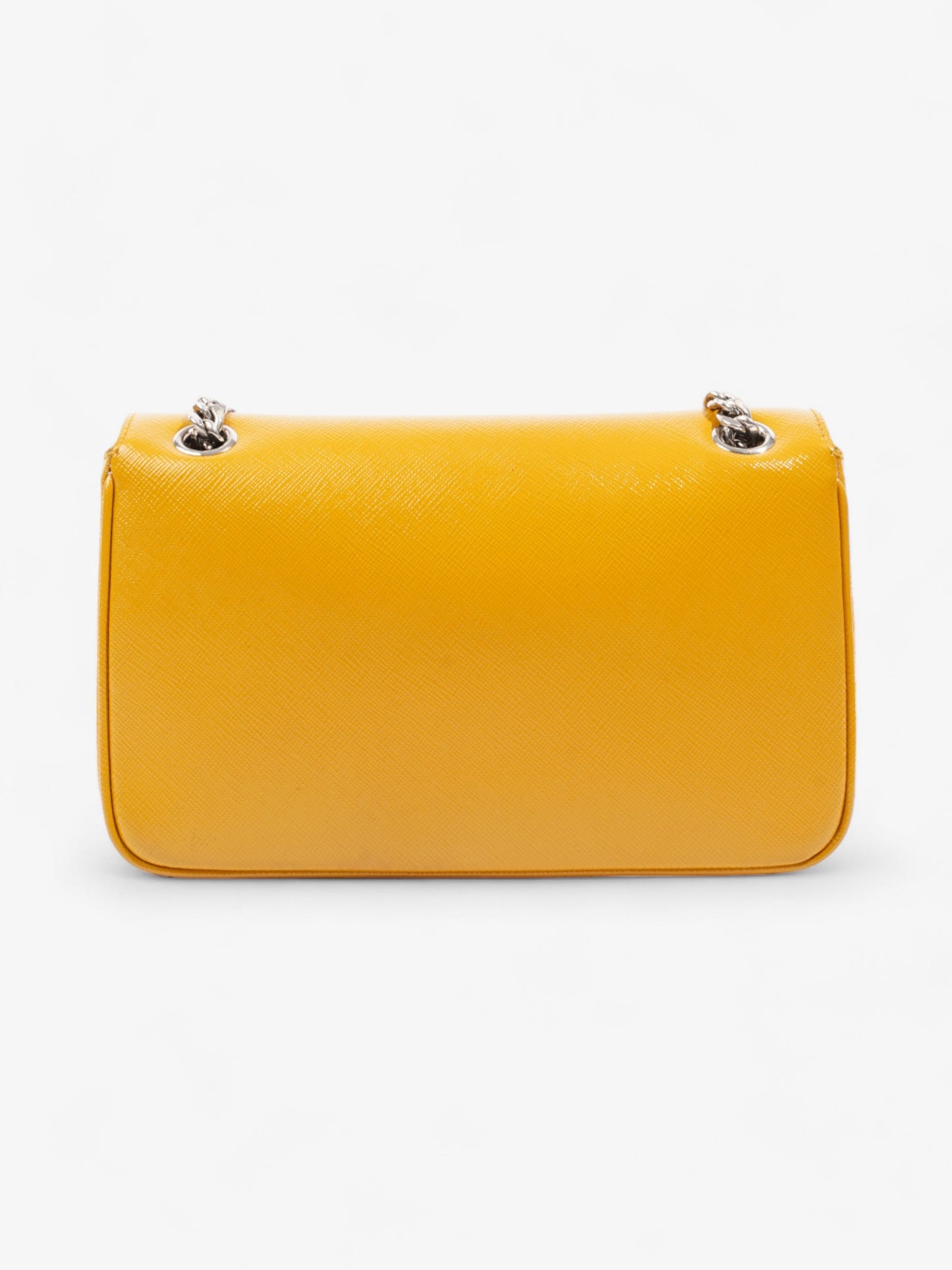 Prada Vernice Mustard Saffiano Leather