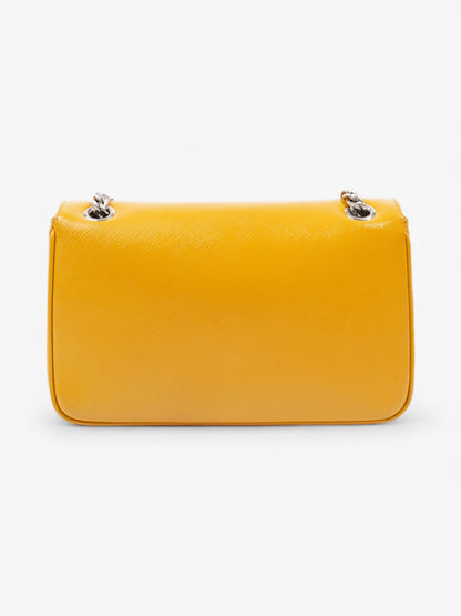 Prada Vernice Mustard Saffiano Leather