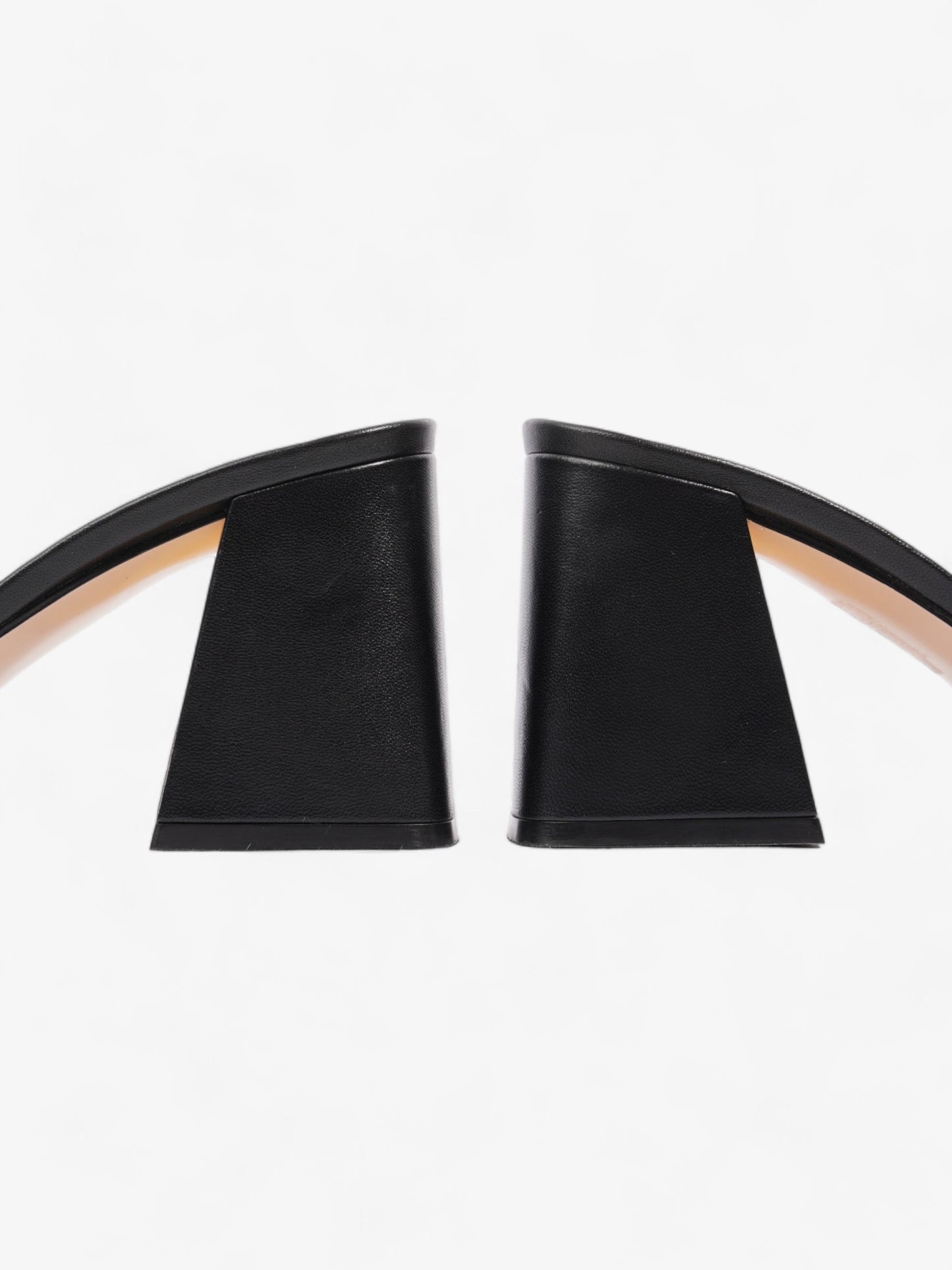 Gucci Horsebit Heeled Mules 80mm Black Leather EU 39 UK 6