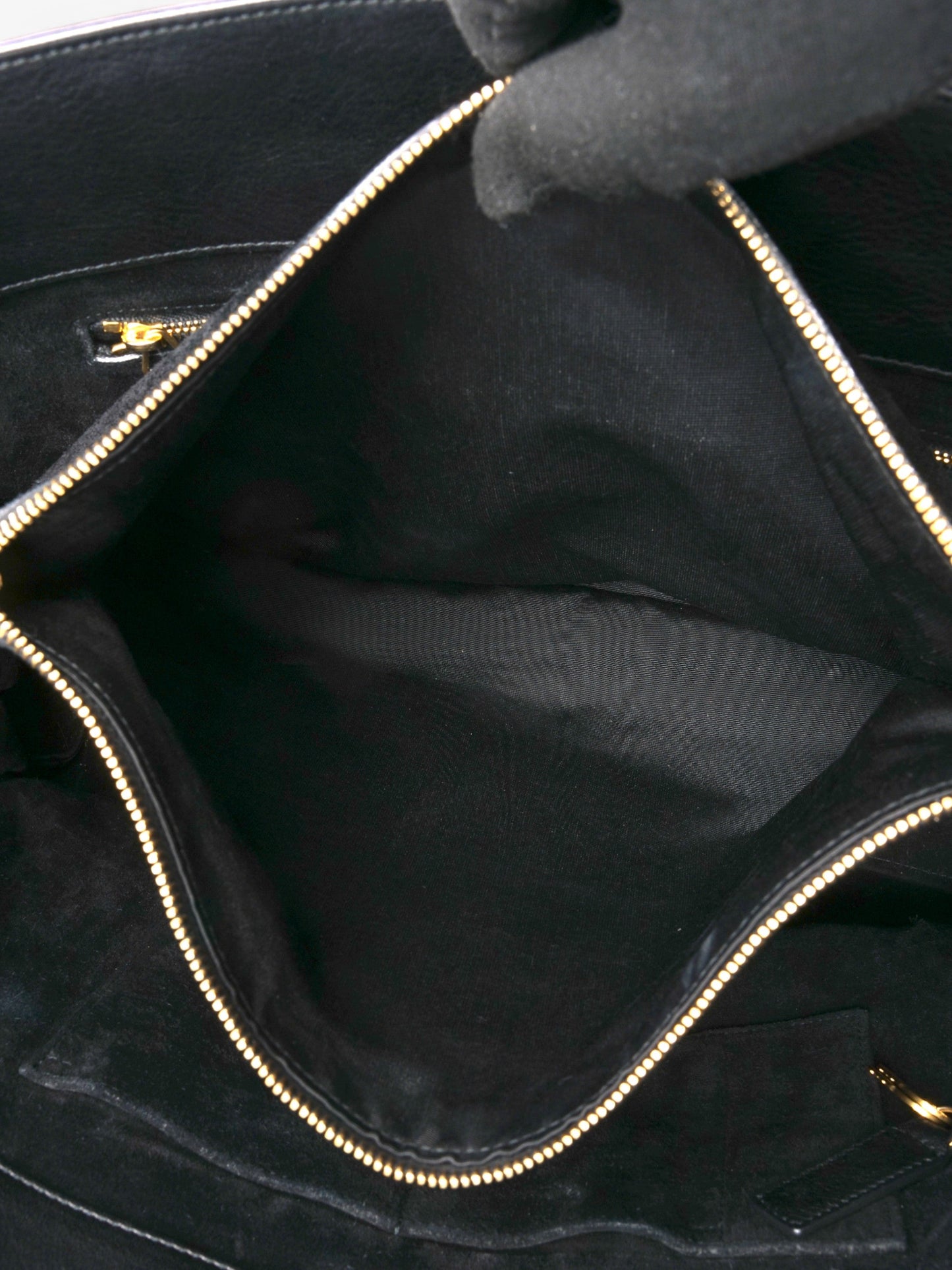Saint Laurent Sac De Jour Black Leather