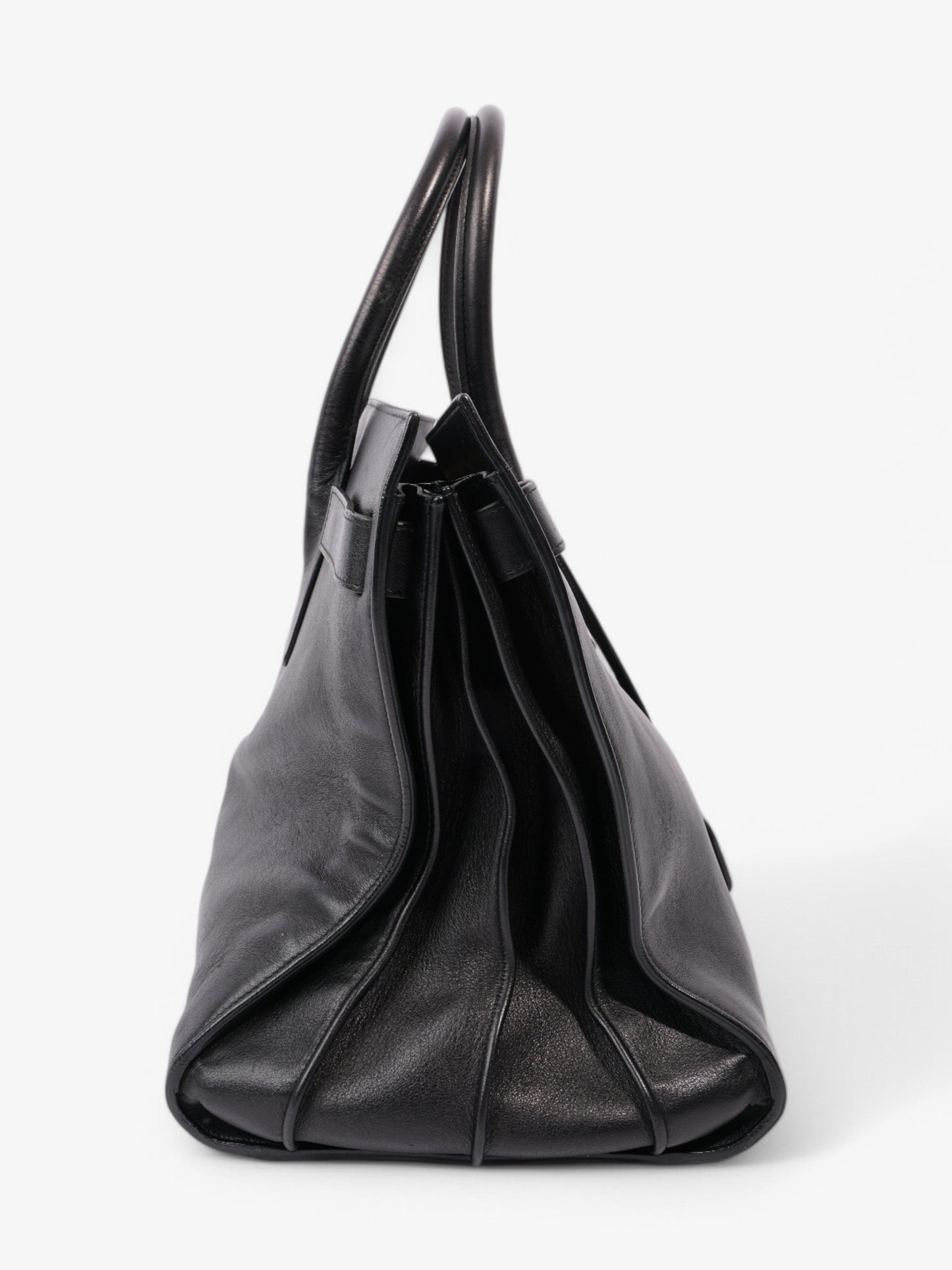 Saint Laurent Sac De Jour Black Leather