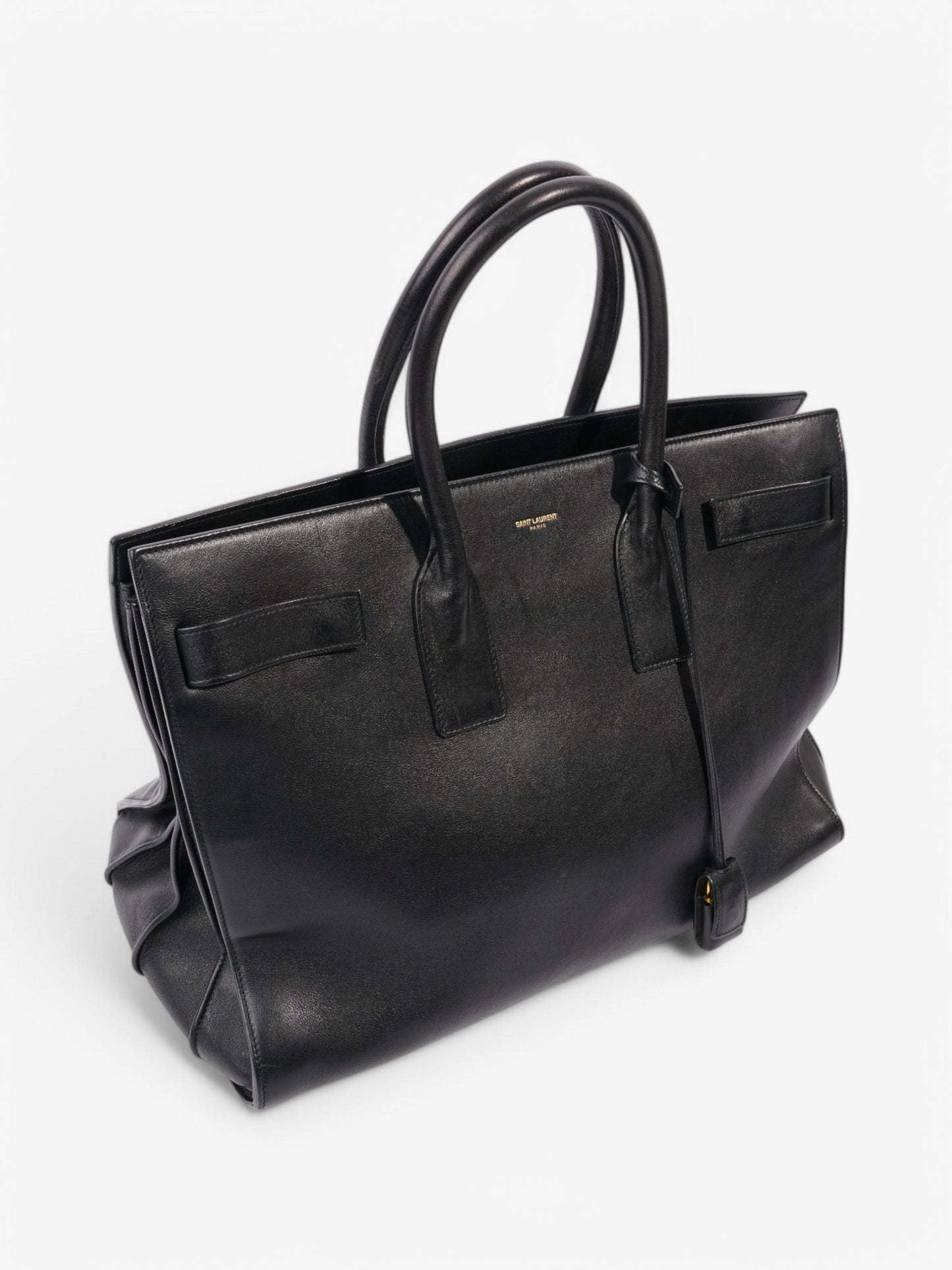Saint Laurent Sac De Jour Black Leather
