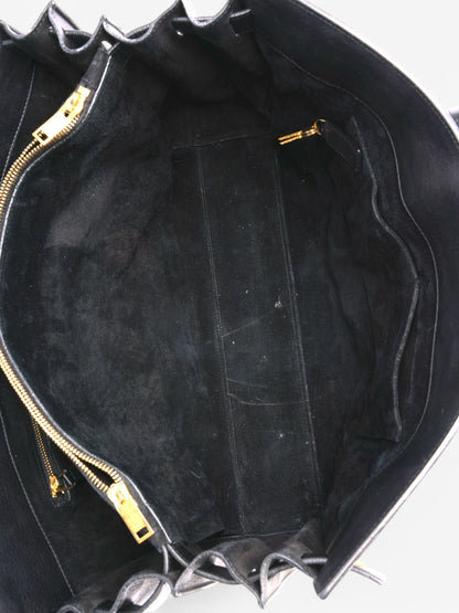 Saint Laurent Sac De Jour Black Leather