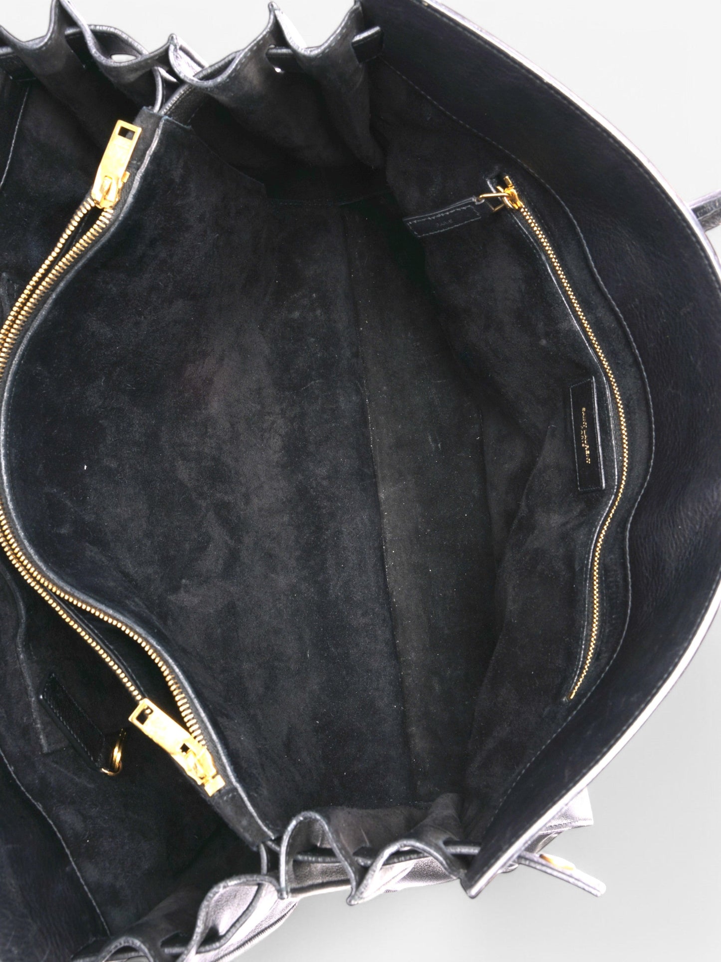 Saint Laurent Sac De Jour Black Leather