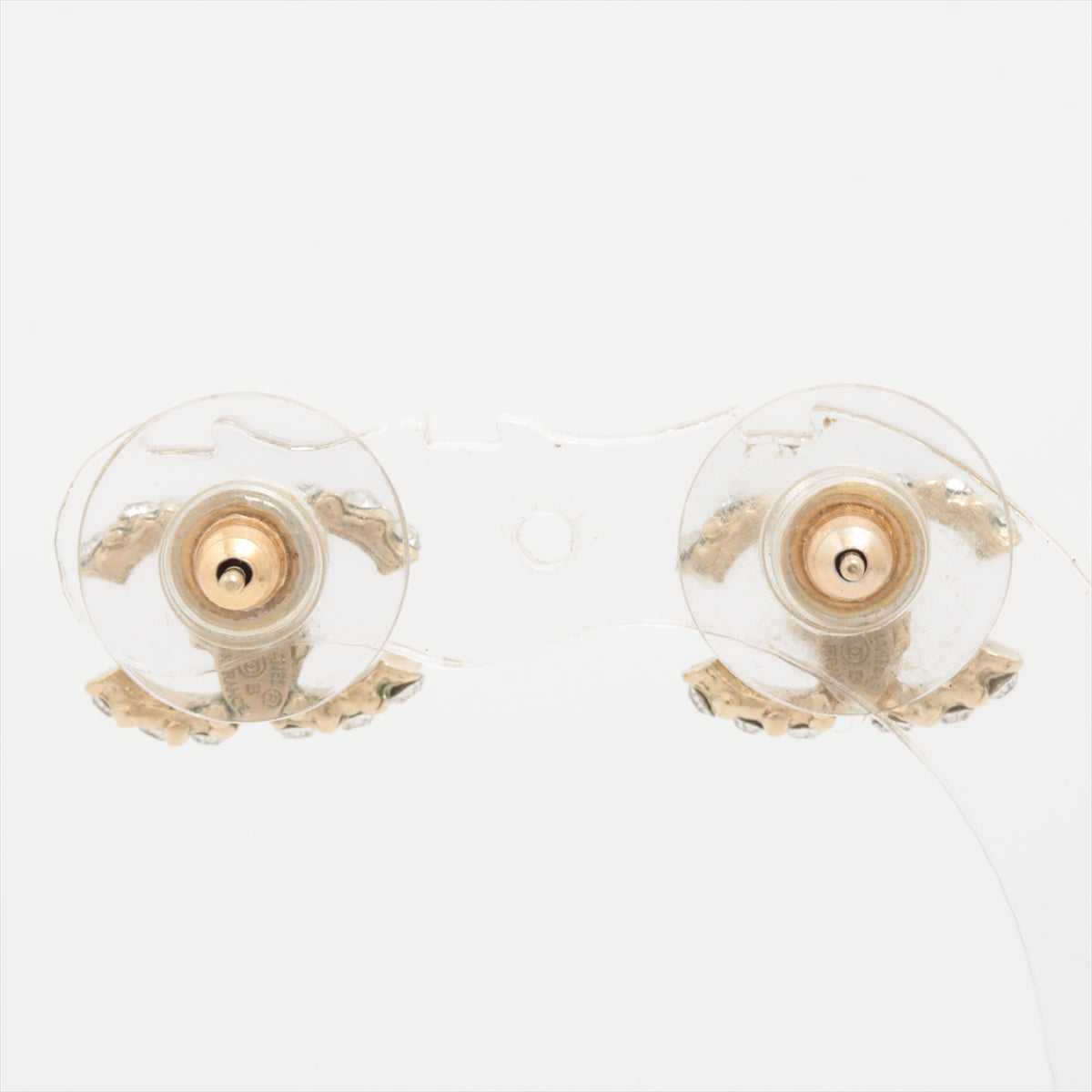 Chanel CC PM Earrings Gold (Costume Jewellery)