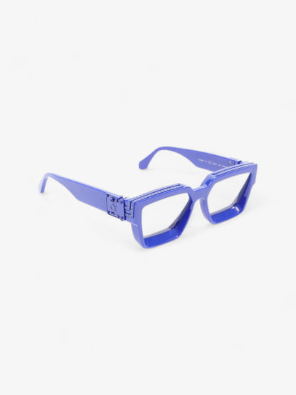 Louis Vuitton 1.1 Millionaires Sunglasses Blue Acetate 145mm