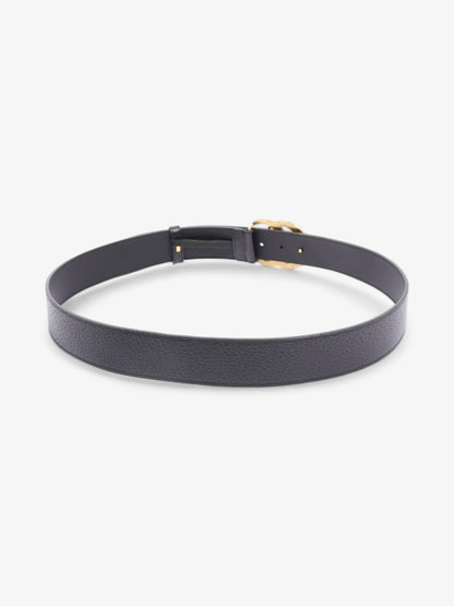 Gucci GG Marmont Belt Black / Gold Leather 100cm 40"