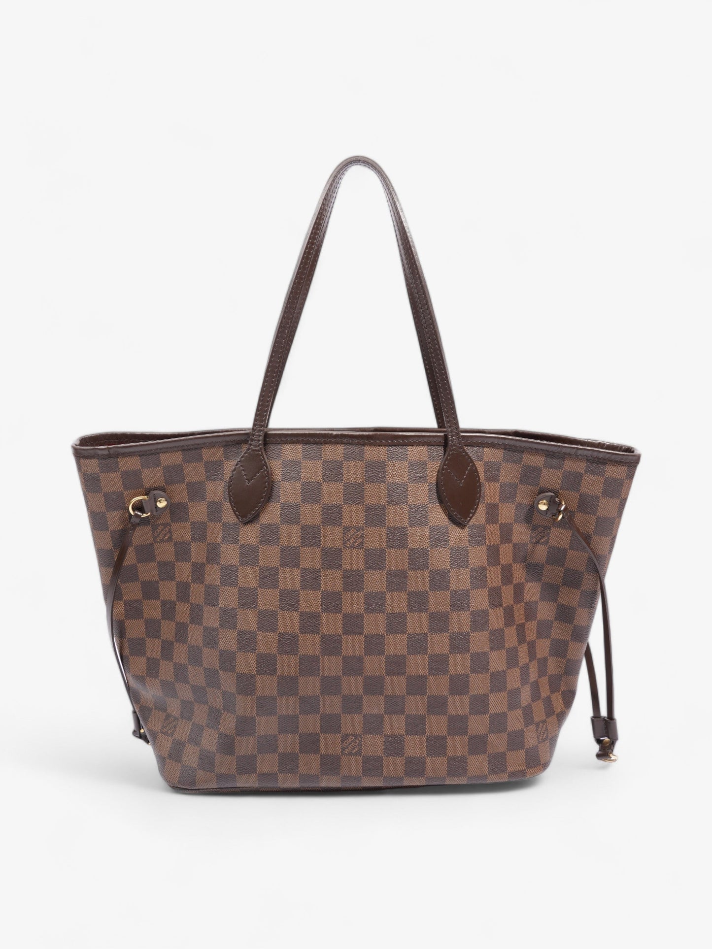 Louis Vuitton Neverfull MM Damier Ebene Coated Canvas