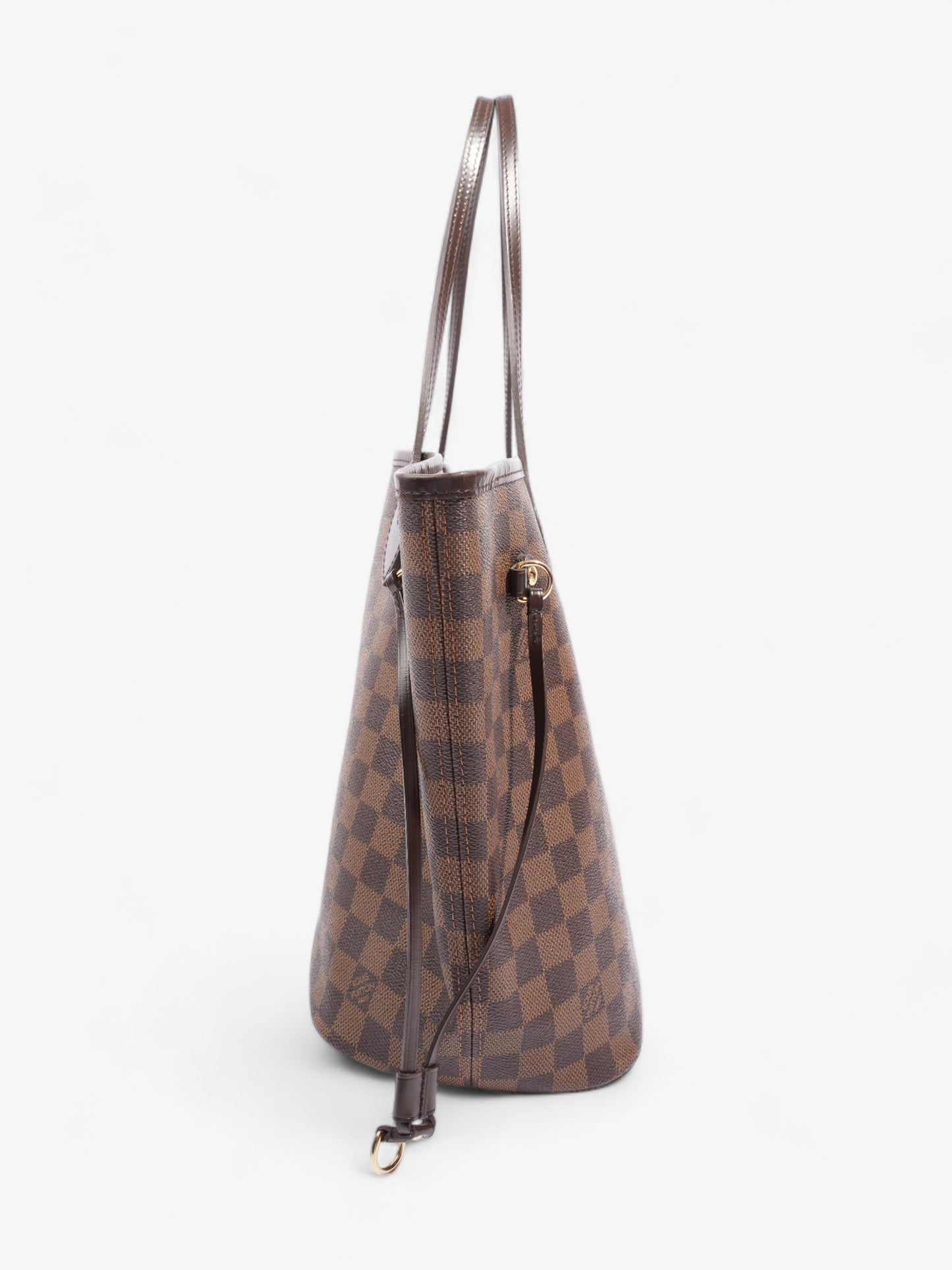 Louis Vuitton Neverfull MM Damier Ebene Coated Canvas