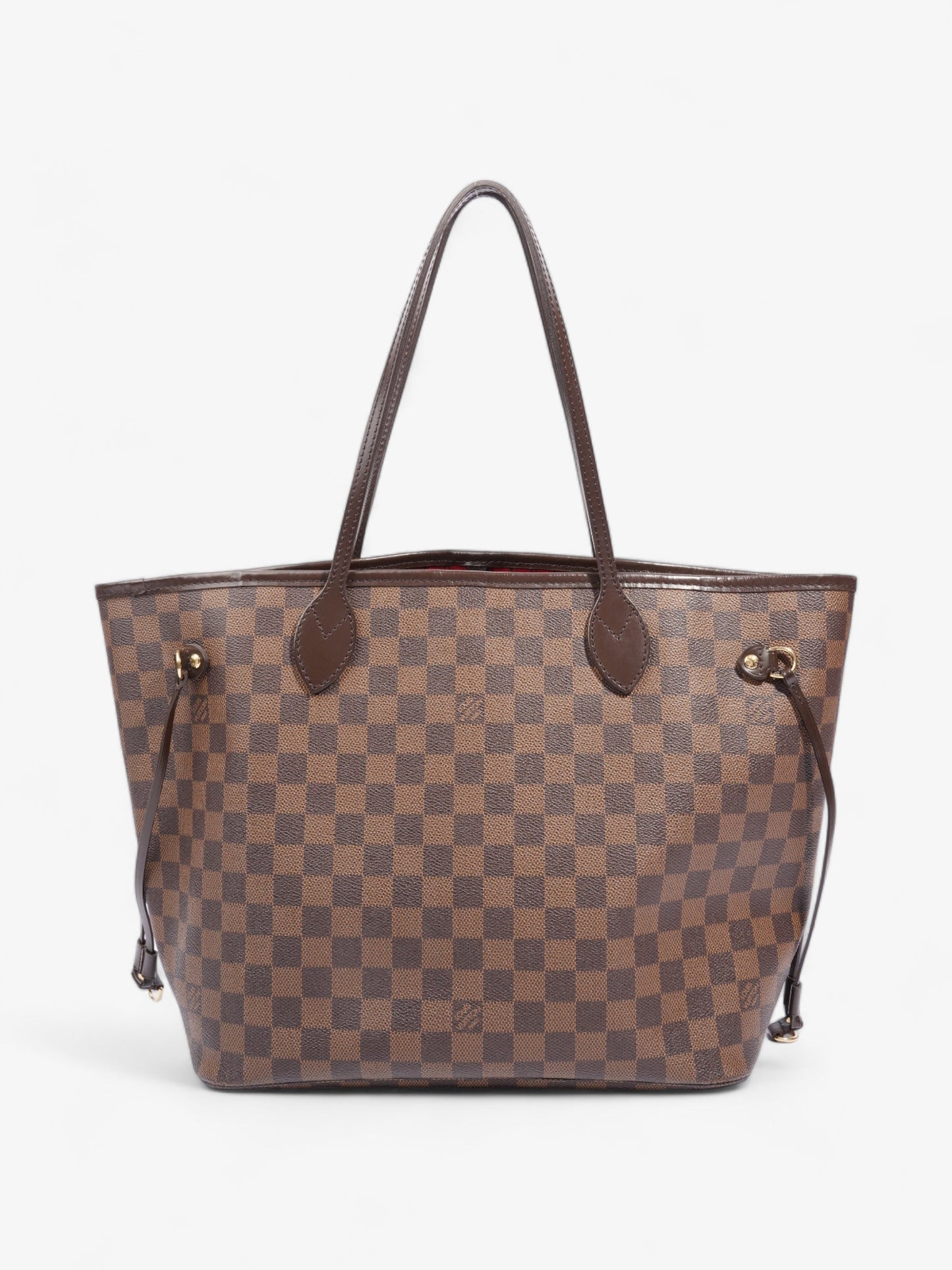 Louis Vuitton Neverfull MM Damier Ebene Coated Canvas