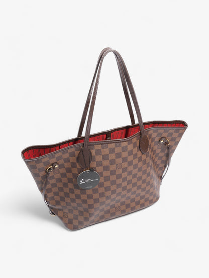 Louis Vuitton Neverfull MM Damier Ebene Coated Canvas