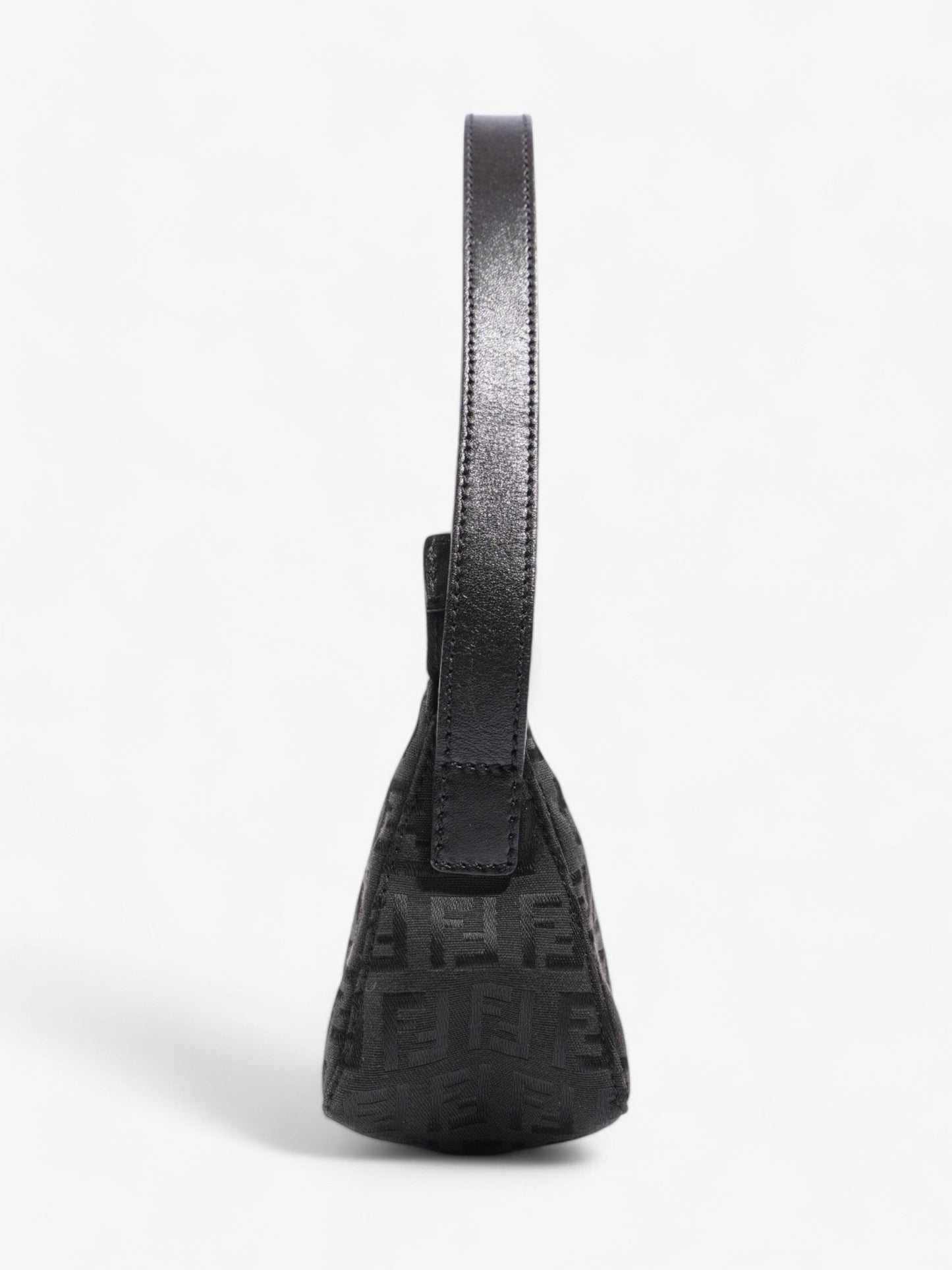Fendi Shoulder Bag Black Canvas