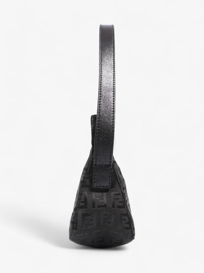 Fendi Shoulder Bag Black Canvas