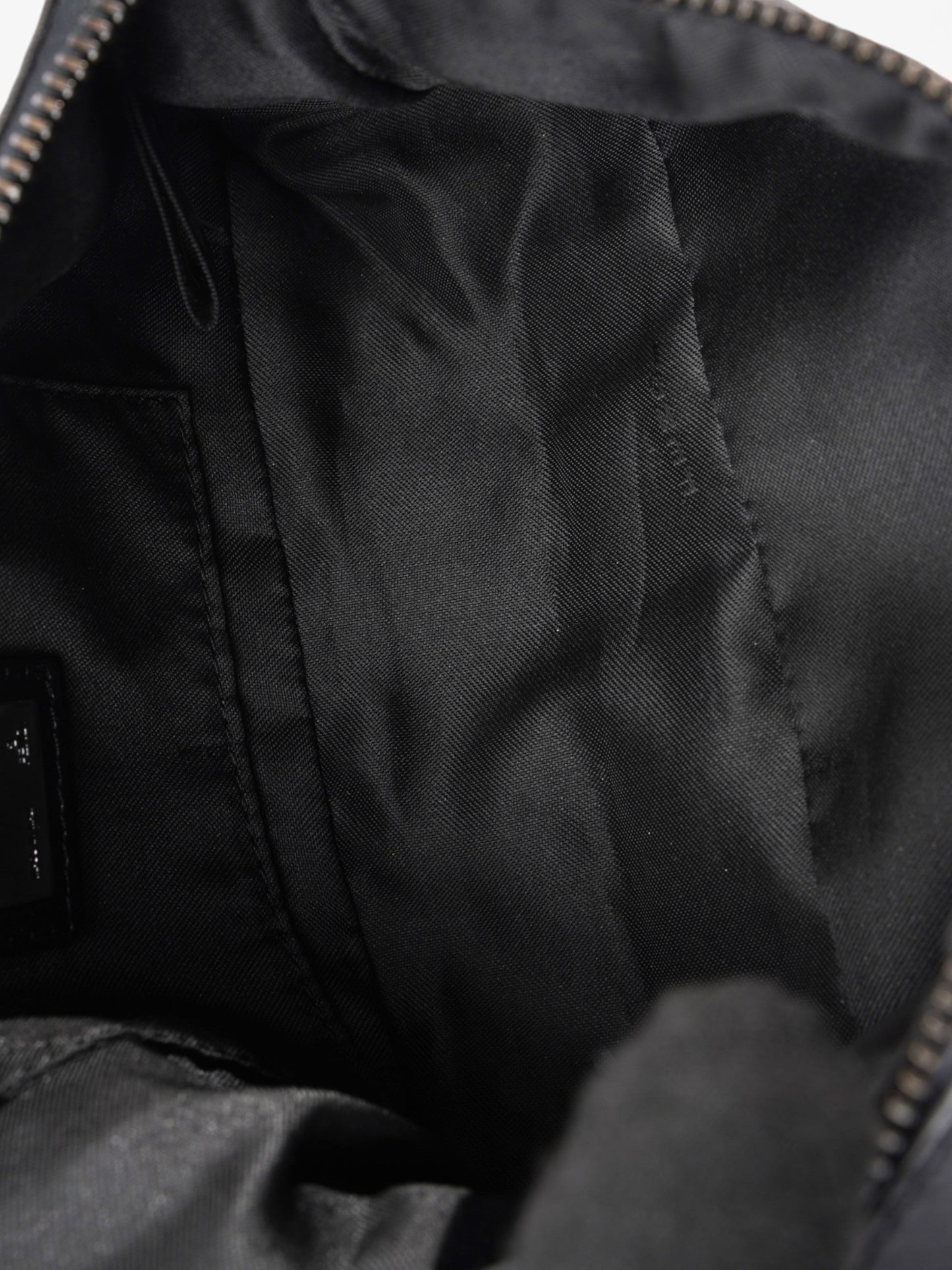 Fendi Shoulder Bag Black Canvas